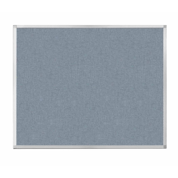Hush Panel Configurable Cubicle Partition 5' x 4' Powder Blue Fabric